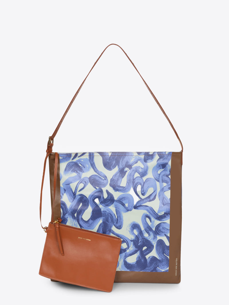 Printed scarf bag