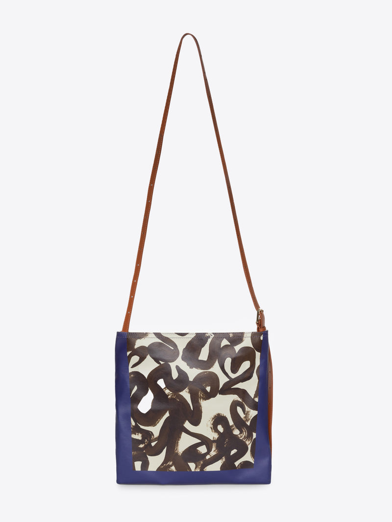 Printed scarf bag