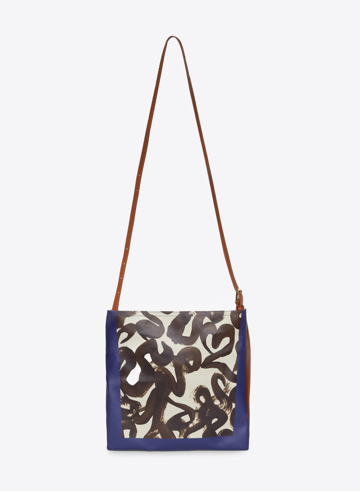 Printed scarf bag