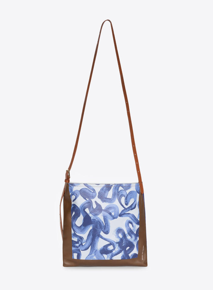 Printed scarf bag