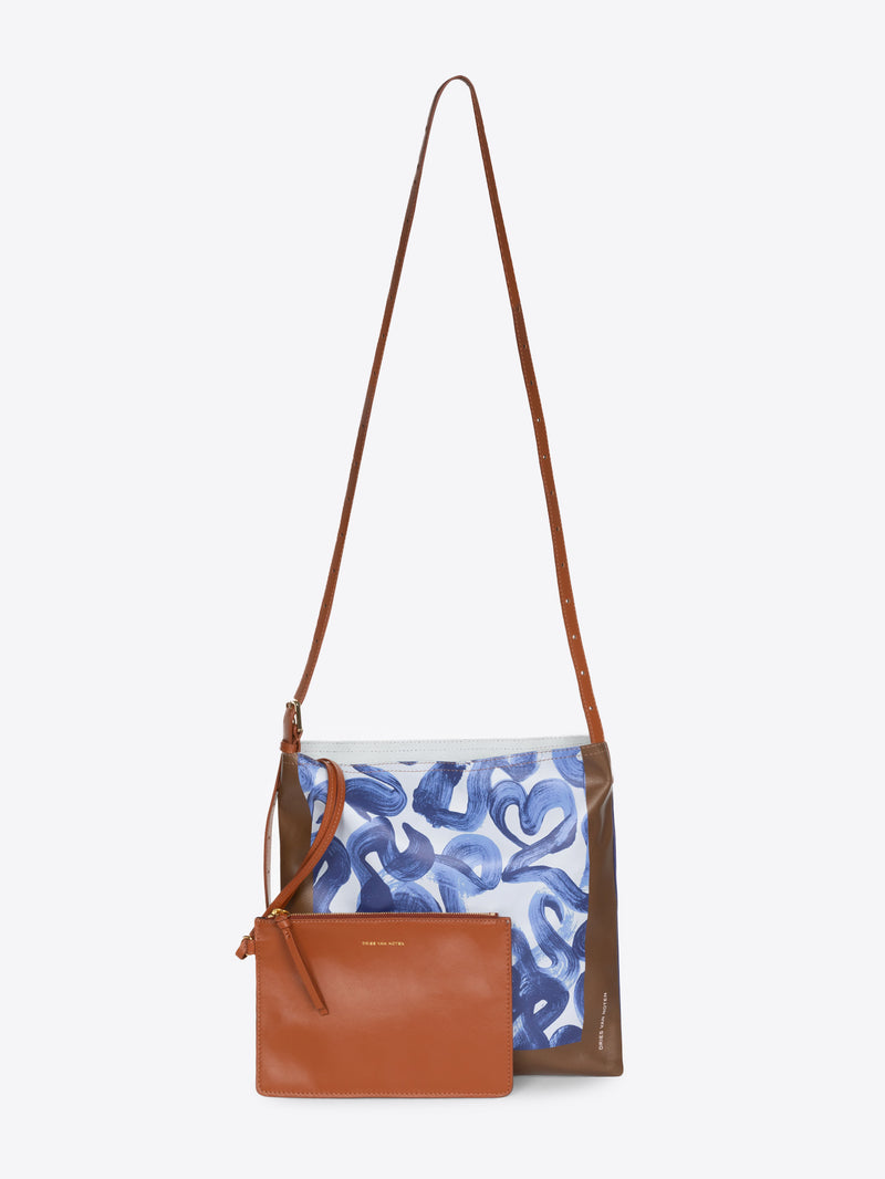 Printed scarf bag