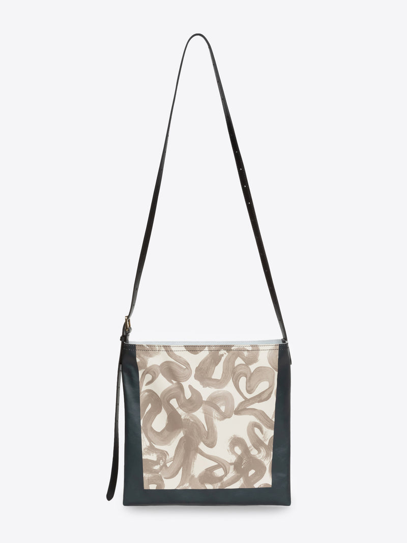 Printed scarf bag