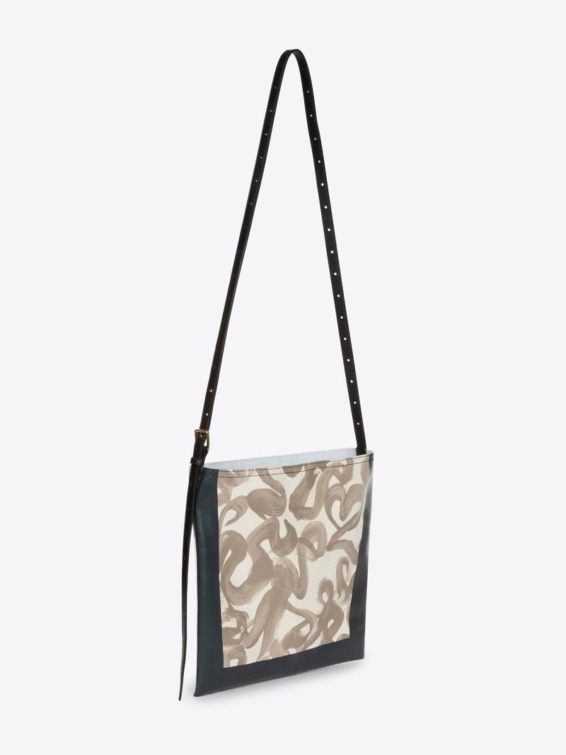 Printed scarf bag