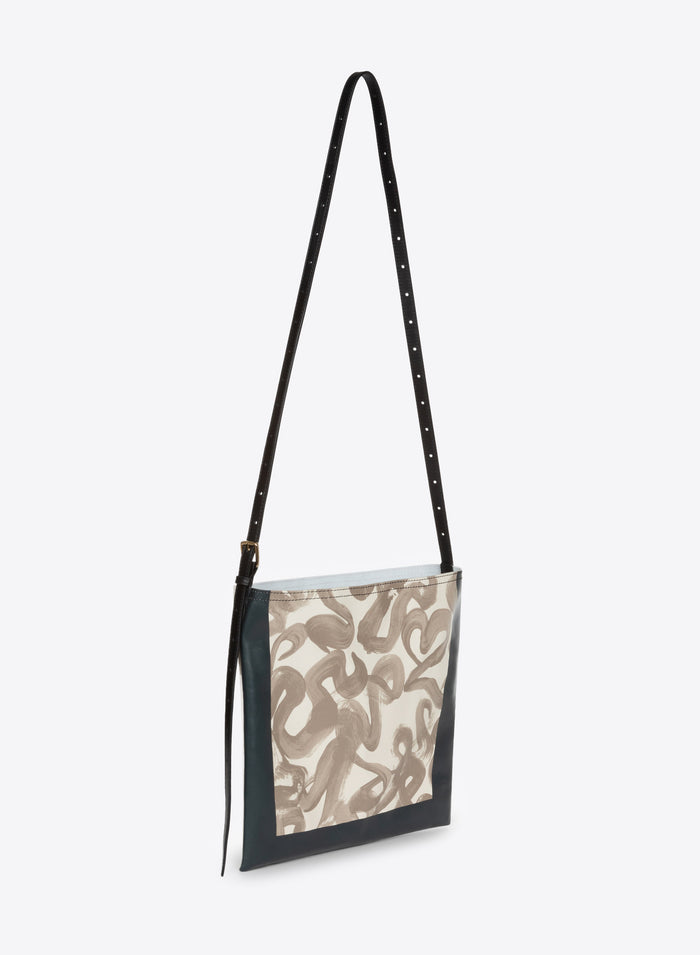 Printed scarf bag