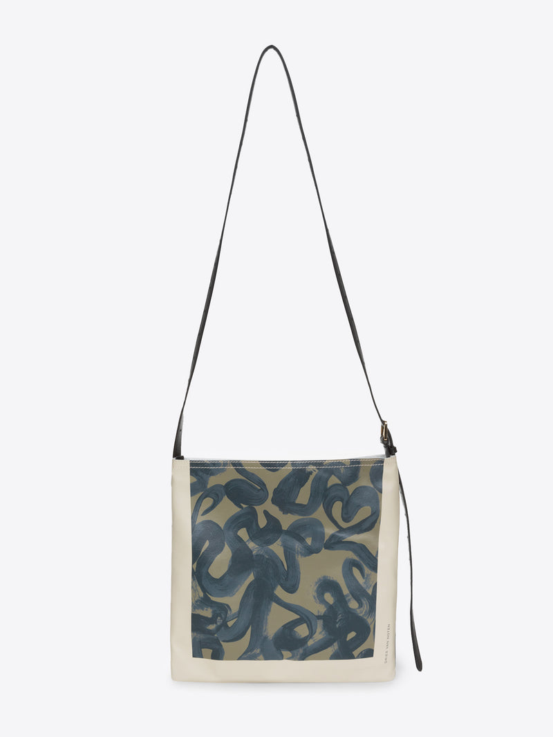 Printed scarf bag