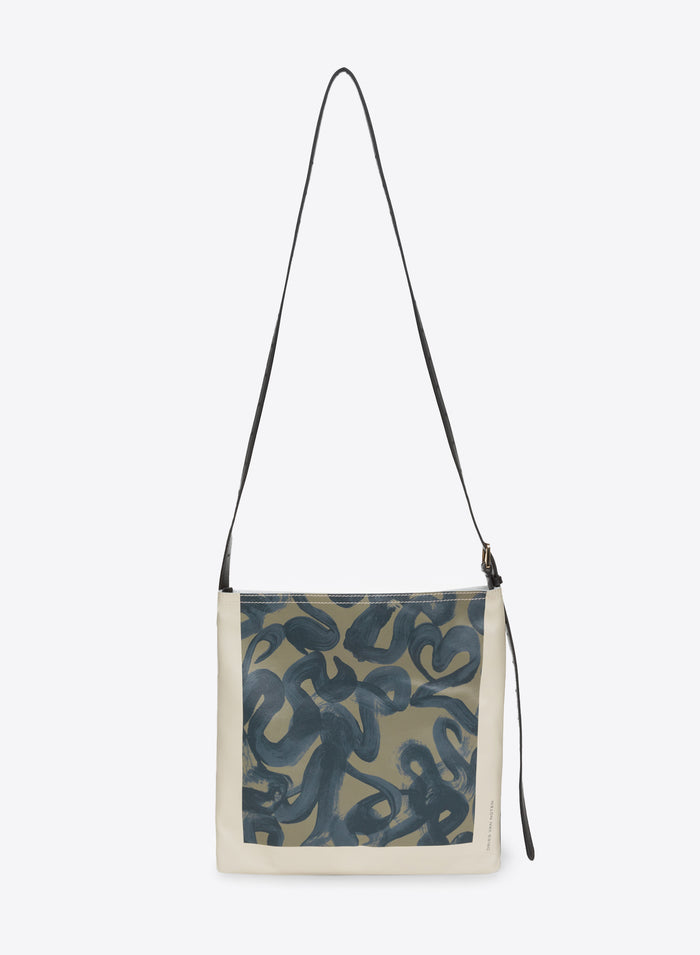 Printed scarf bag