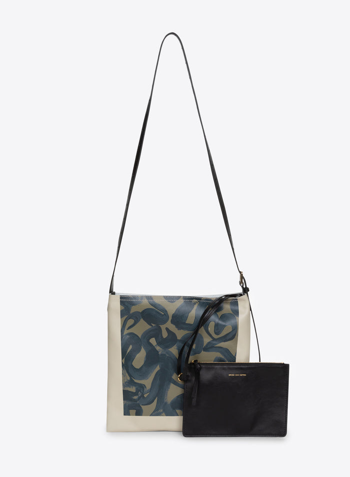 Printed scarf bag