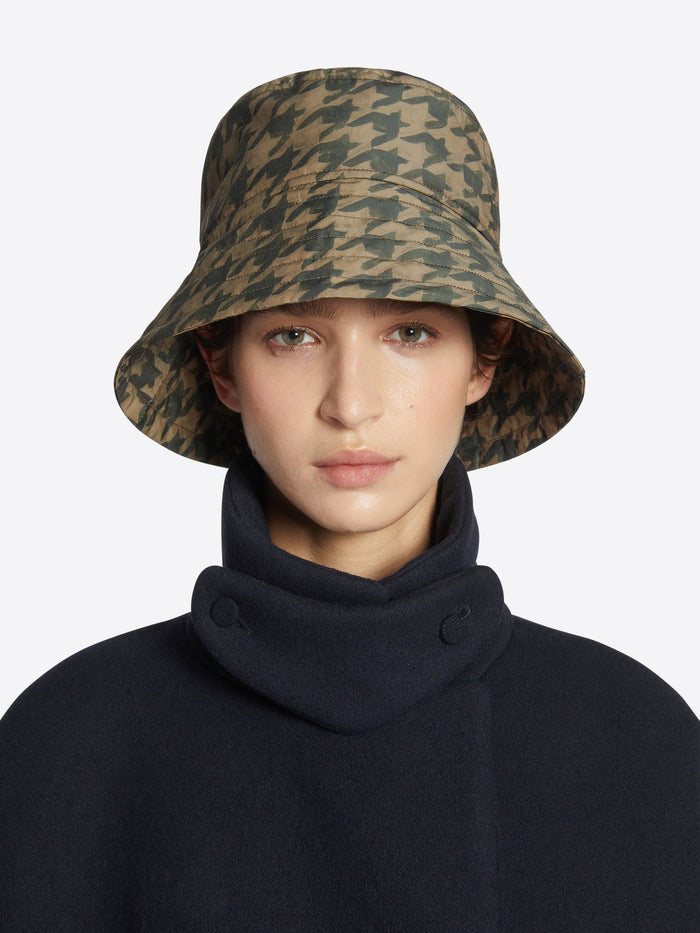 Printed bucket hat