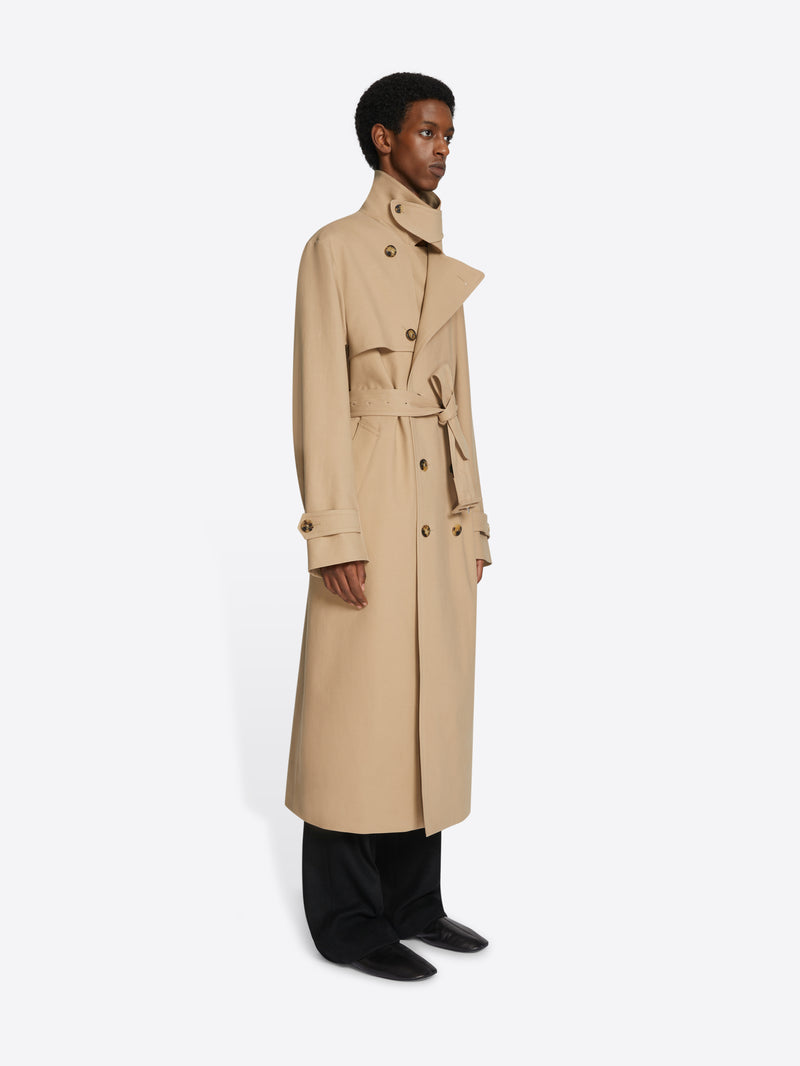 Cotton trench coat