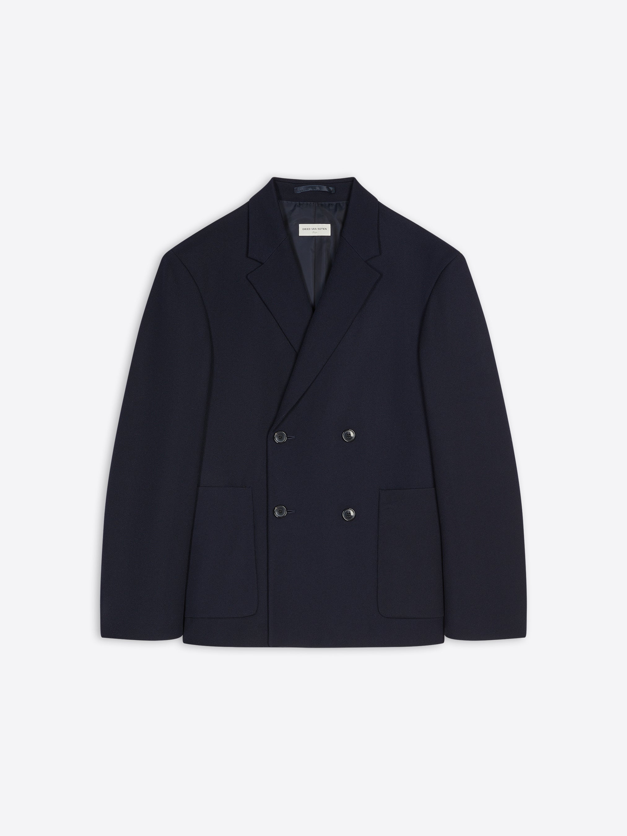 Wool boxy blazer - Autumn-Winter Men | Dries Van Noten