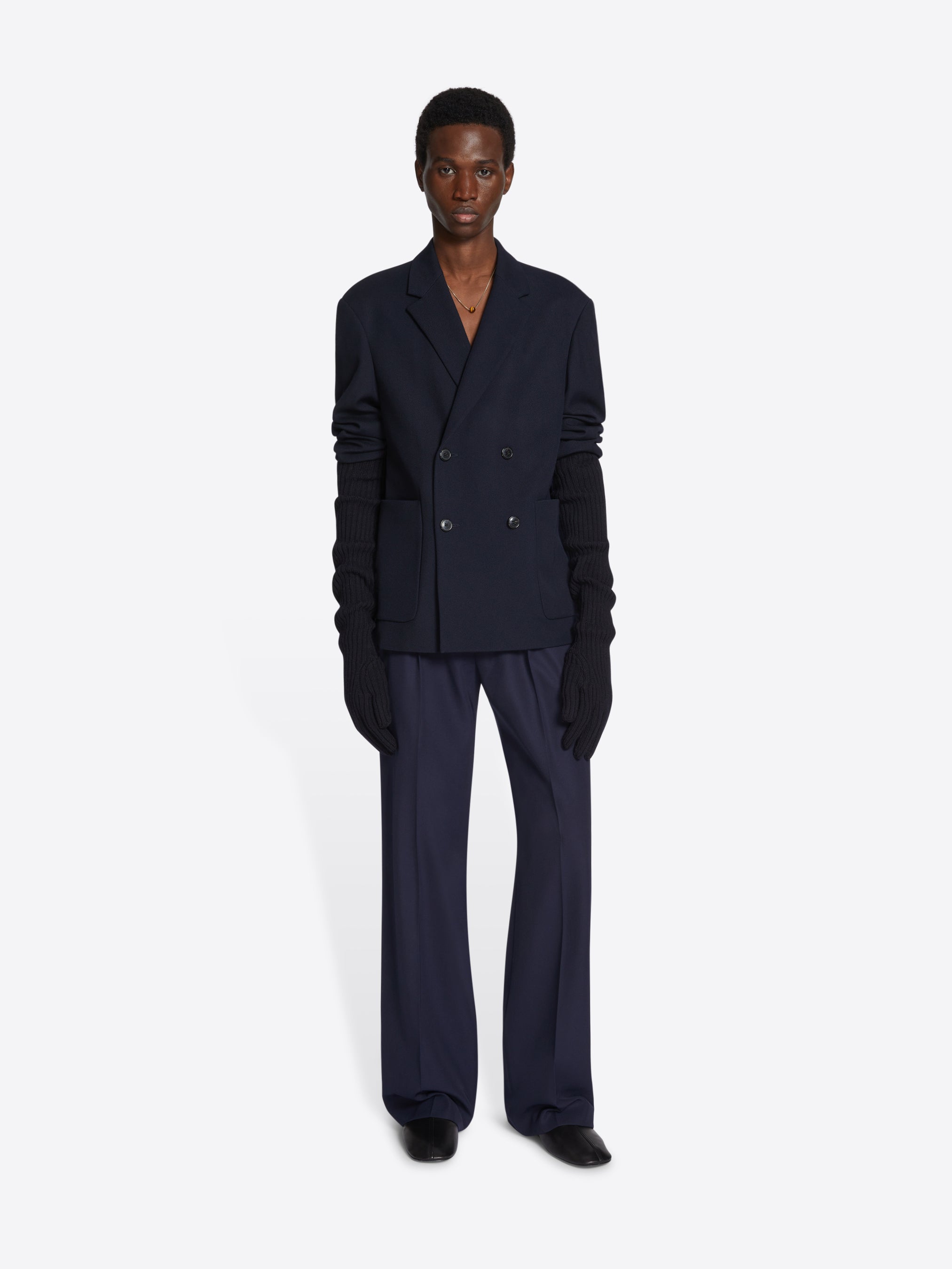 Wool boxy blazer - Autumn-Winter Men | Dries Van Noten