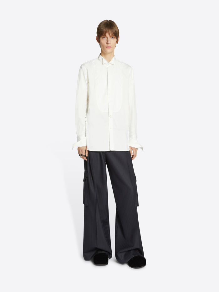 Cotton poplin shirt