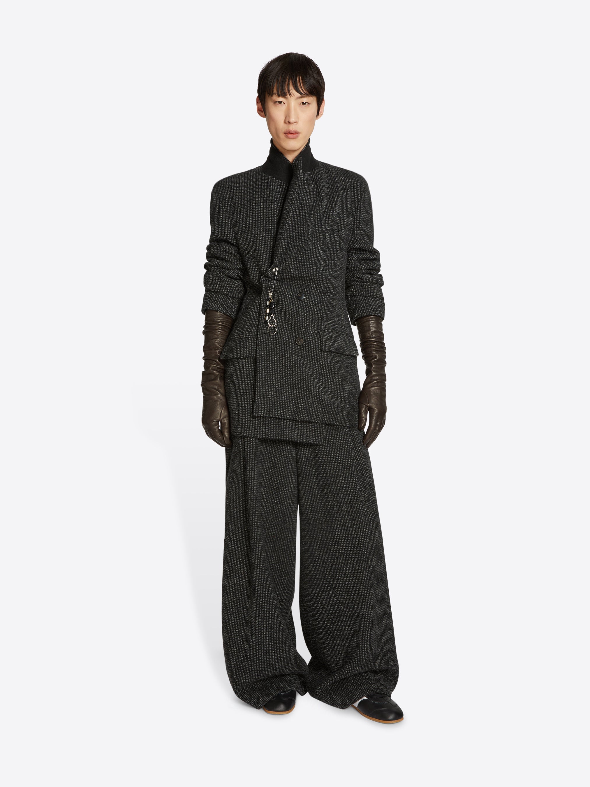 Wide pleated pants - Autumn-Winter Men | Dries Van Noten