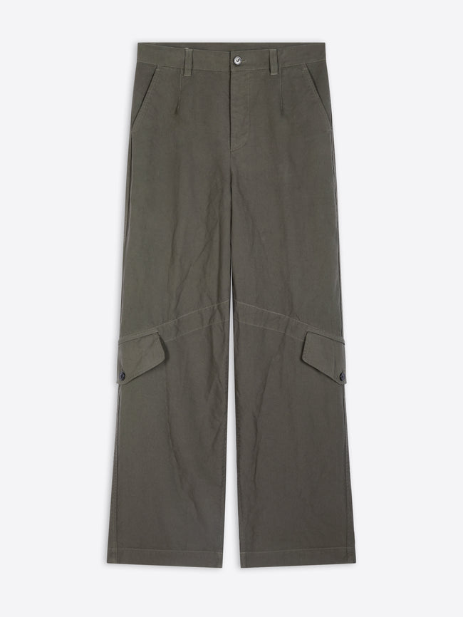 Loose overdyed pants