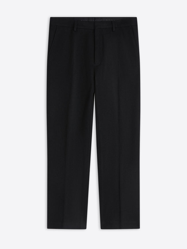 Wool cropped pants