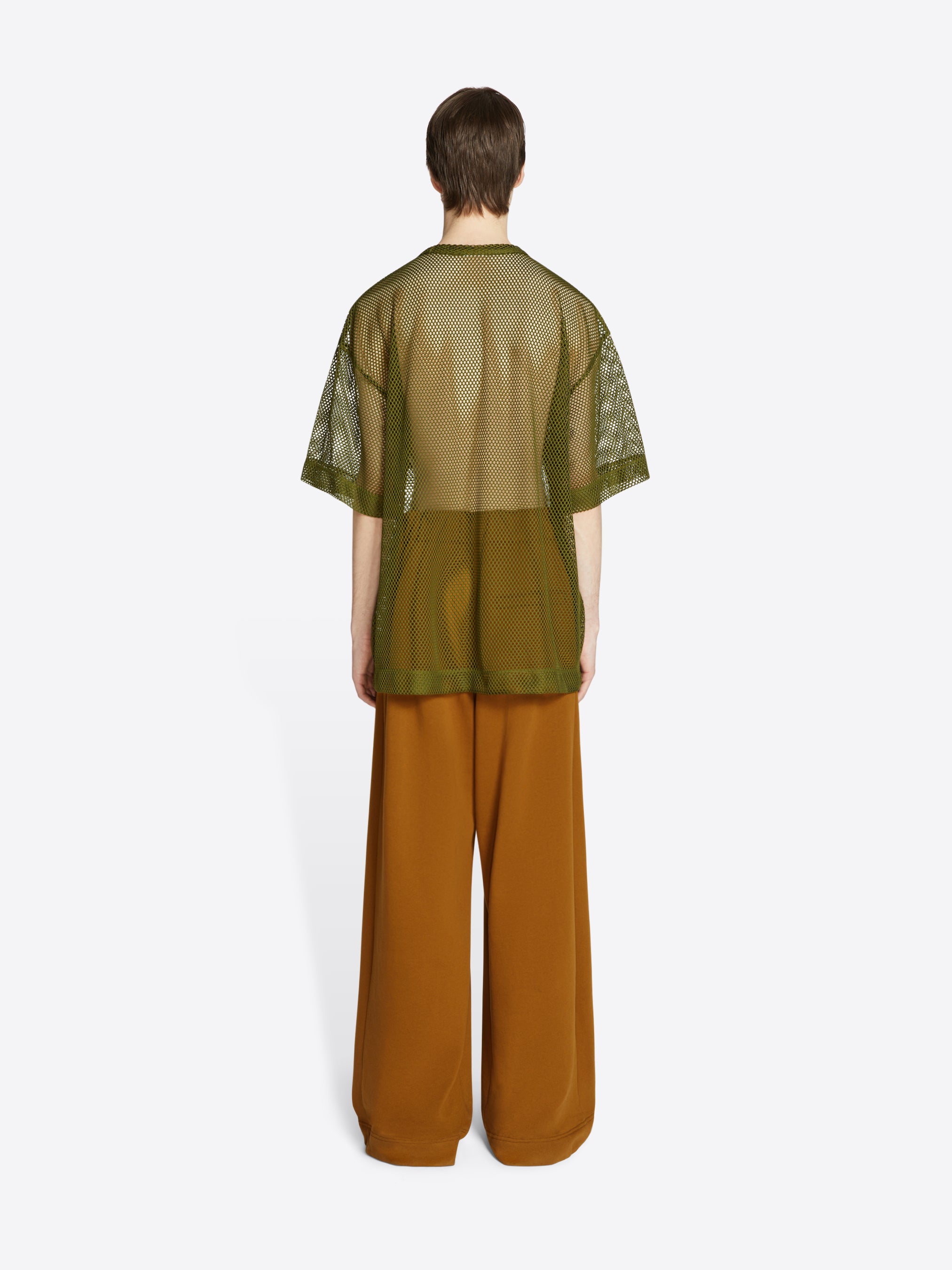 Patch mesh tee - Autumn-Winter Men | Dries Van Noten