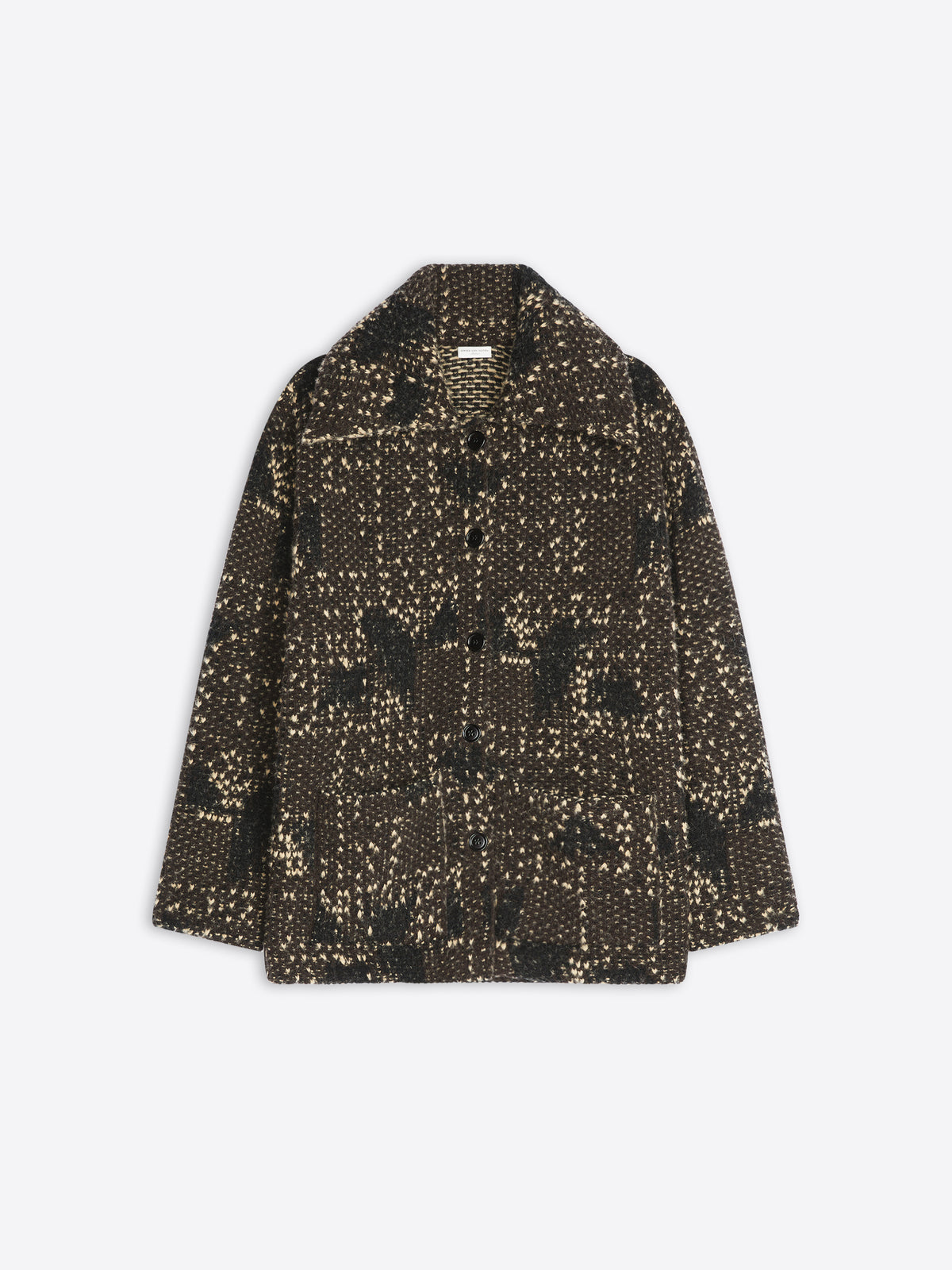 Jacquard cardigan