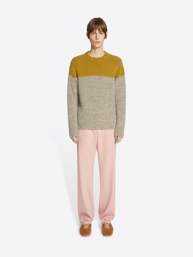 Color block sweater