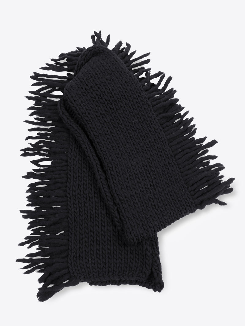 Long wool scarf