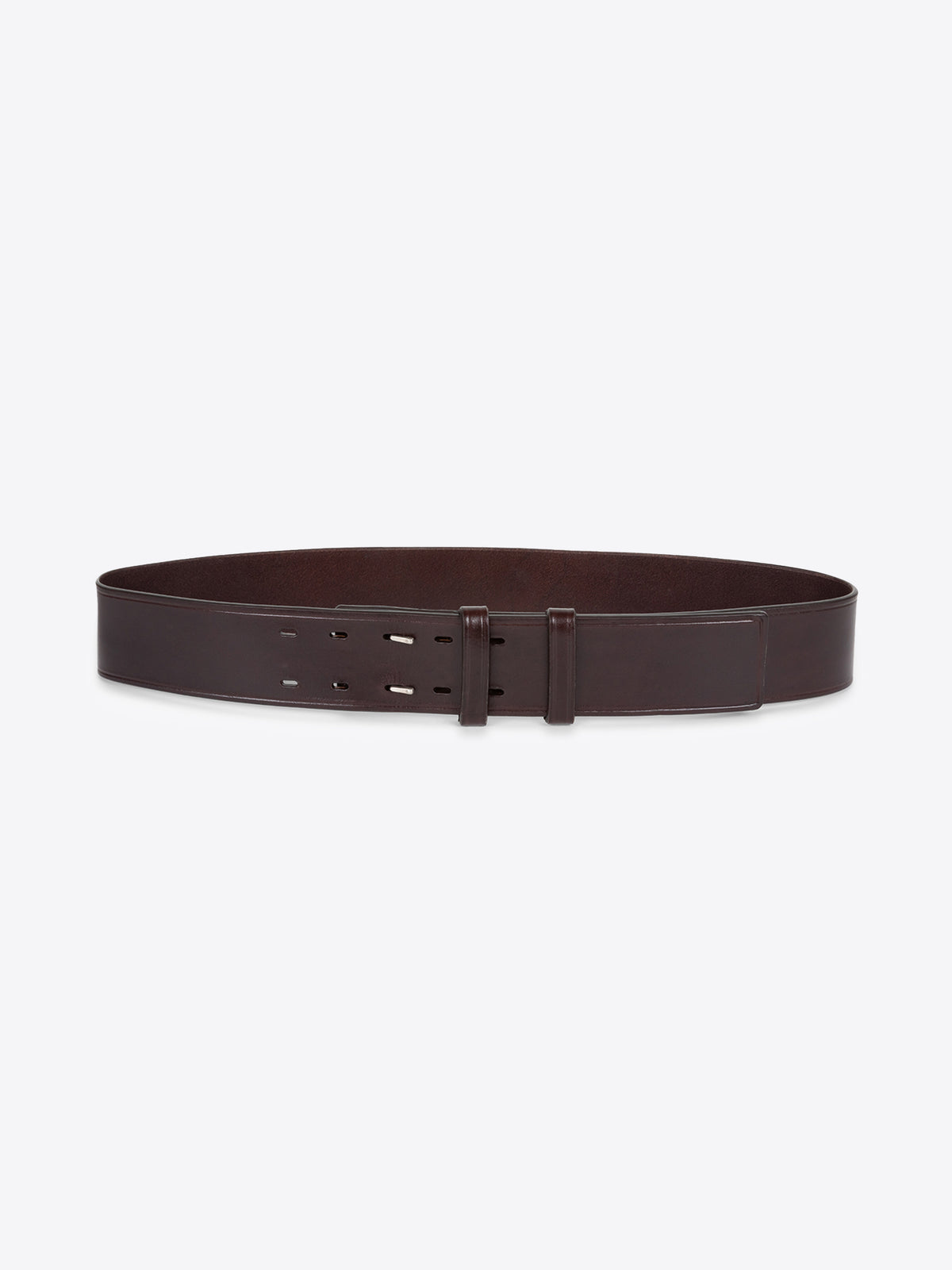 Leather belt