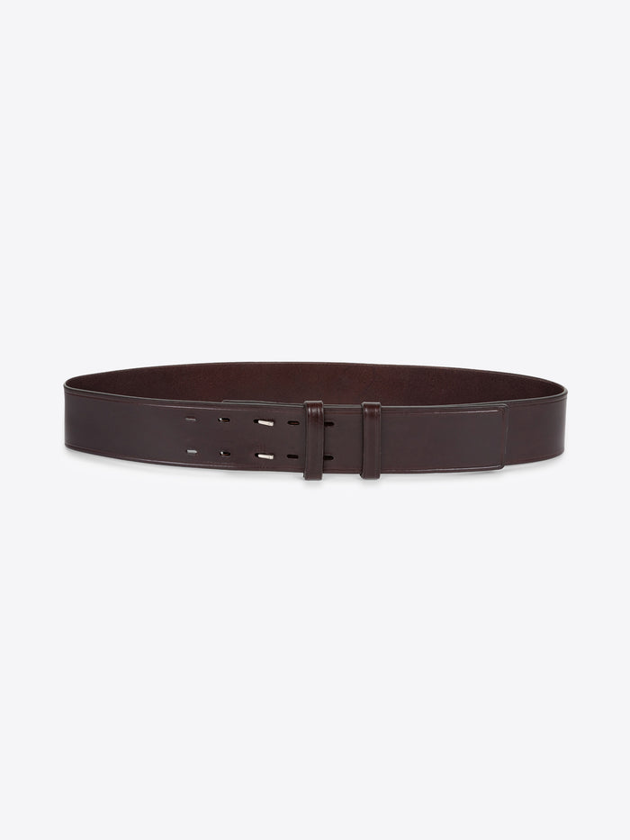 Leather belt