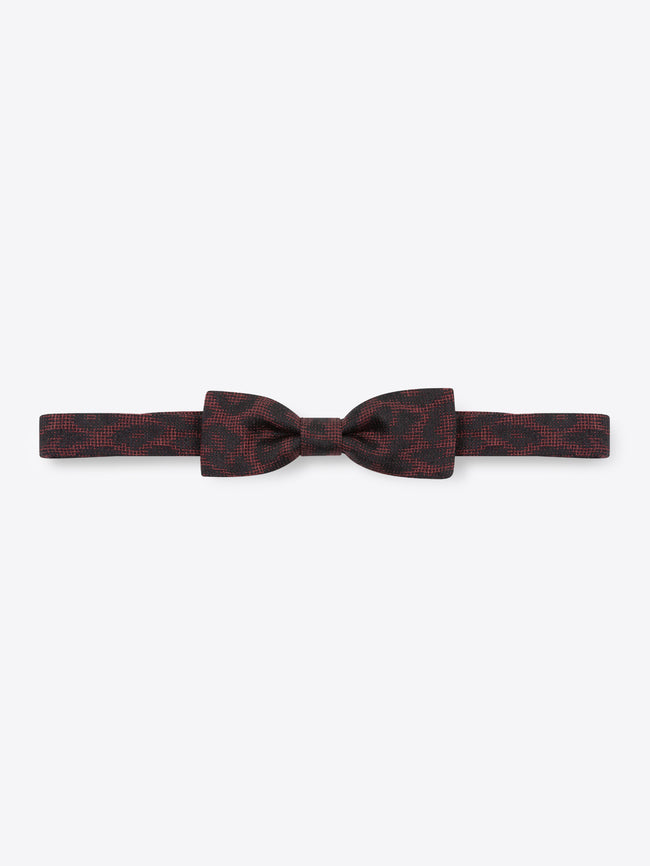 Printed bow tie