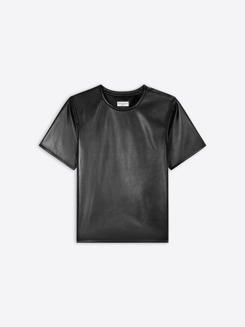 Leather T-shirt