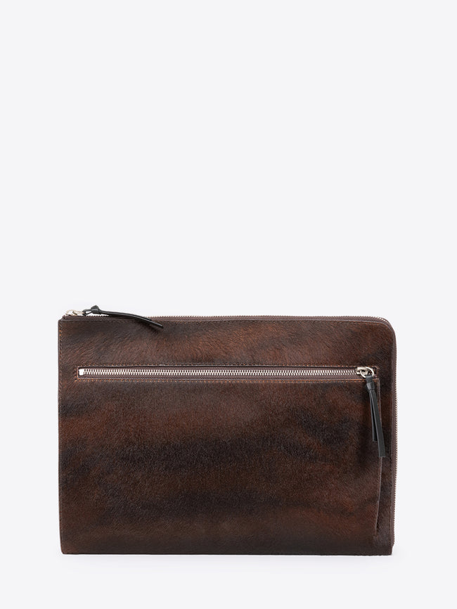 Leather laptop case