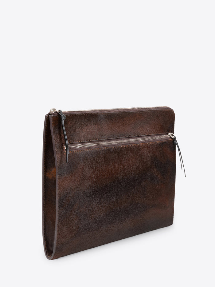 Leather laptop case