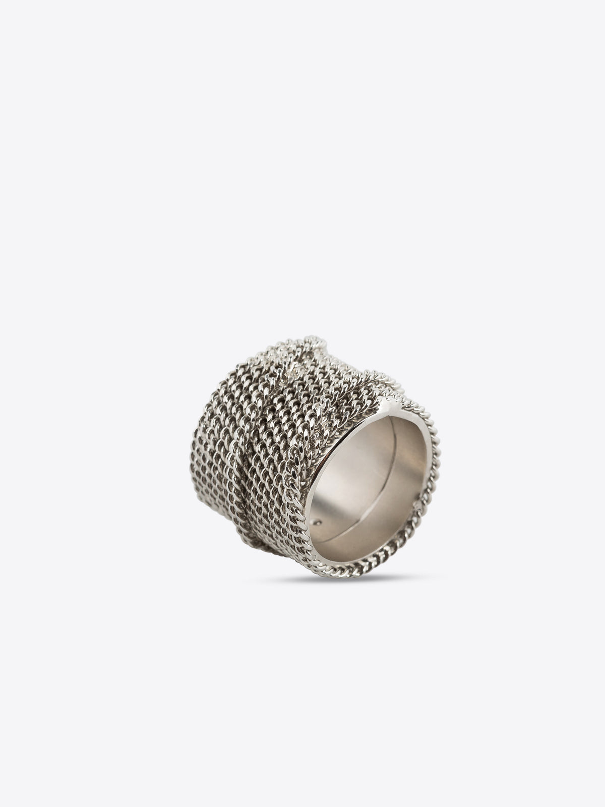 Stacked chain ring