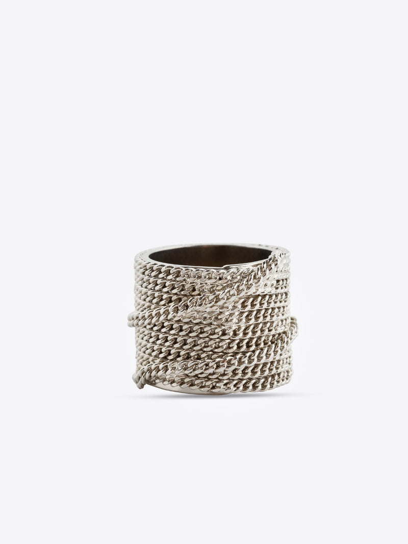 Stacked chain ring