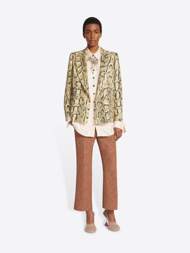 Jacquard blazer