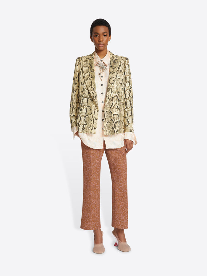 Jacquard blazer