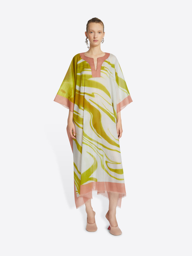 Printed kaftan