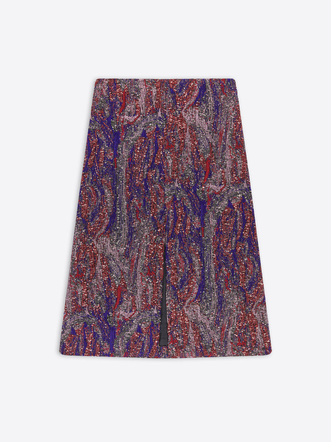 Jacquard skirt