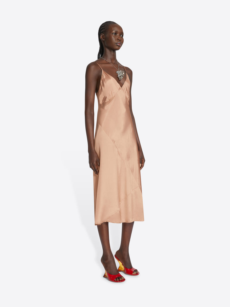 Viscose slip dress