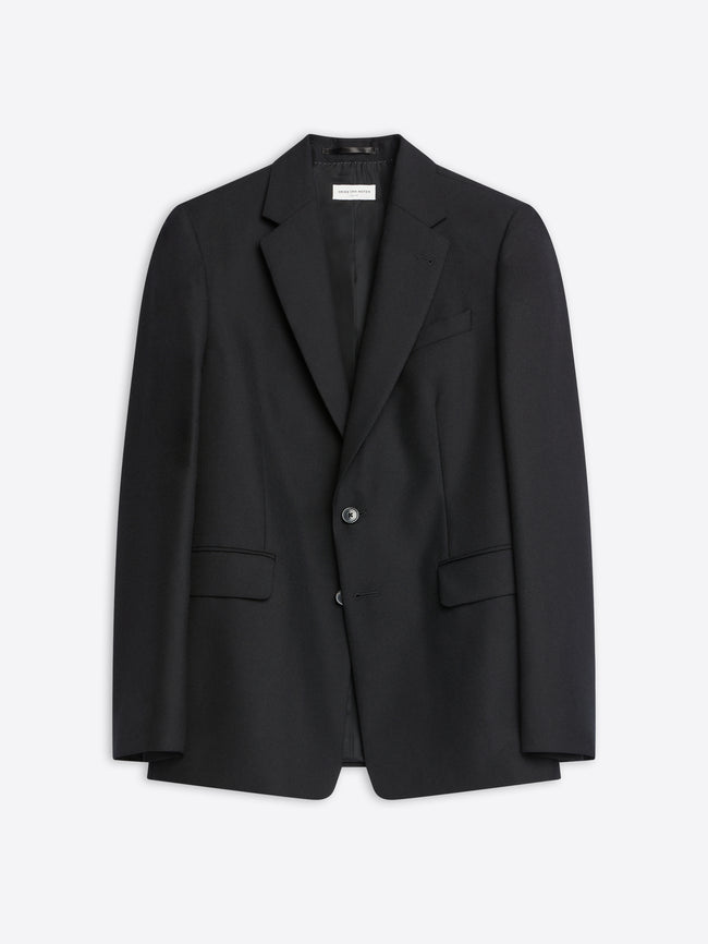 Slim fit wool blazer