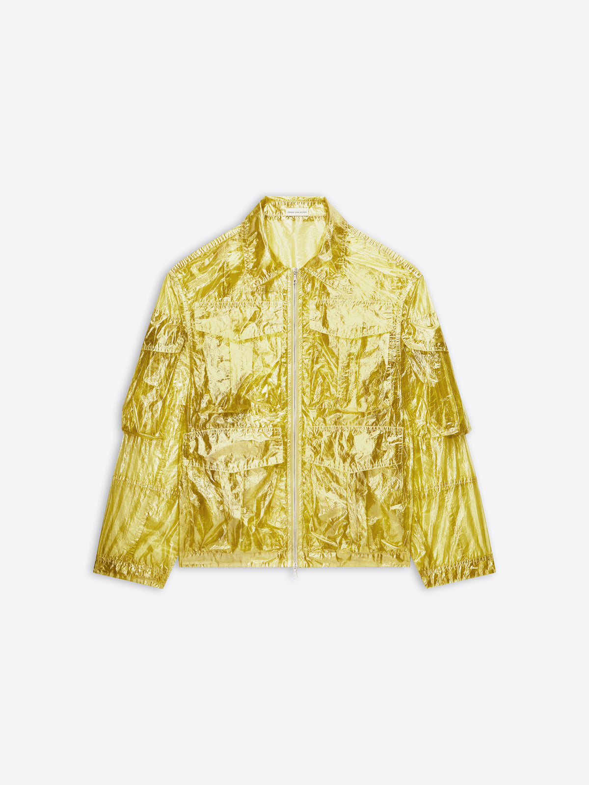 Overdyed transparent jacket