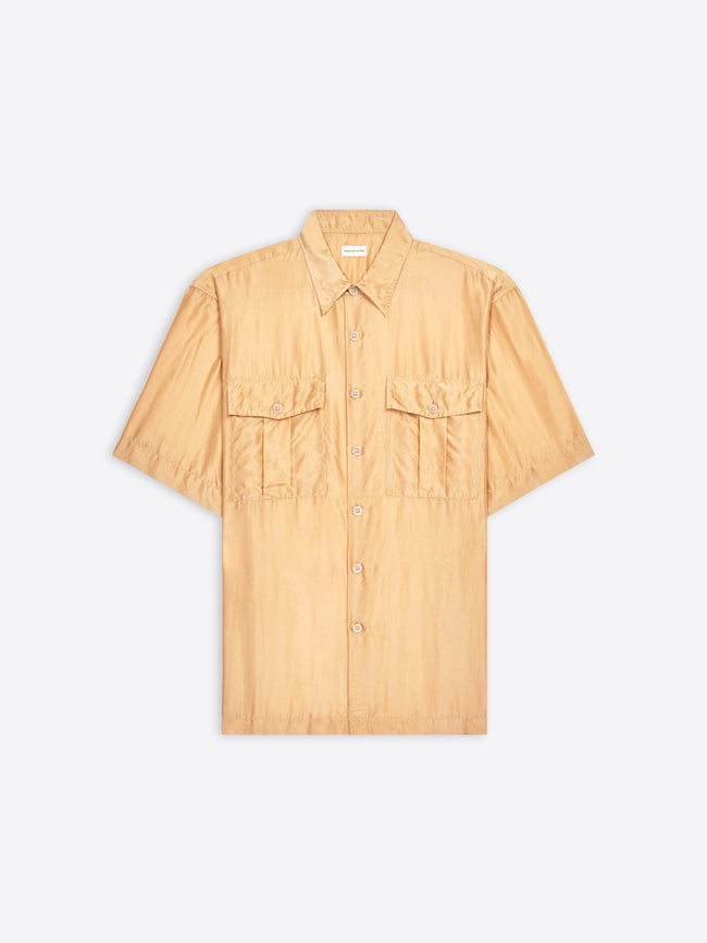 Silk short sleeve shirt