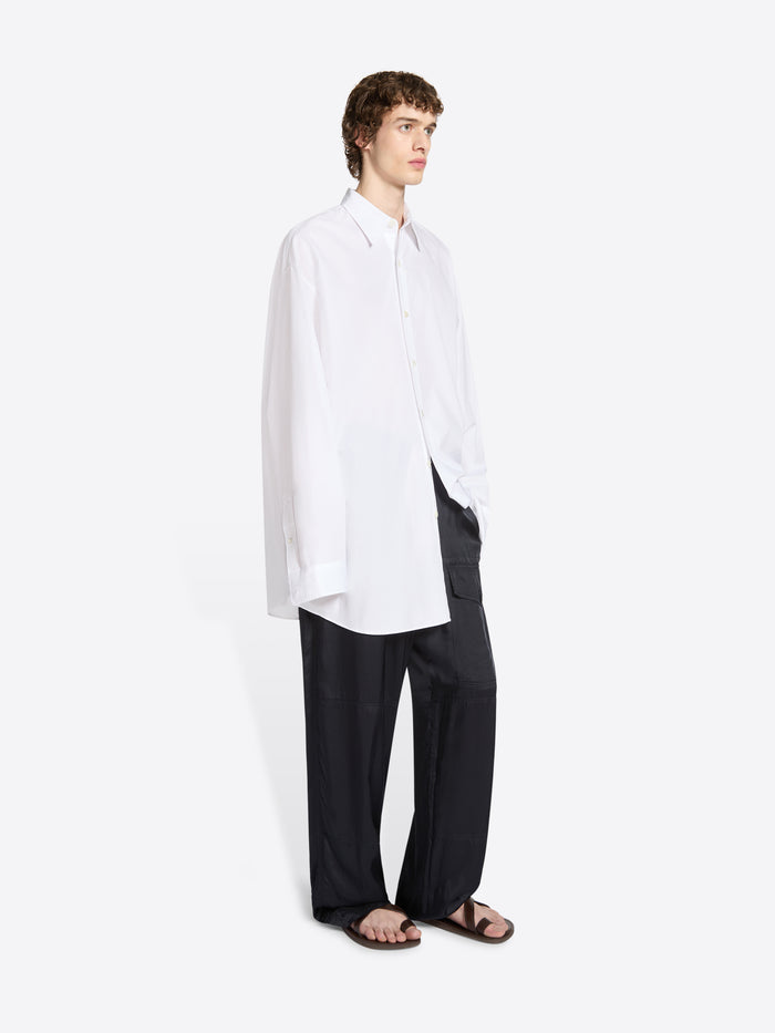 Oversized cotton shirt