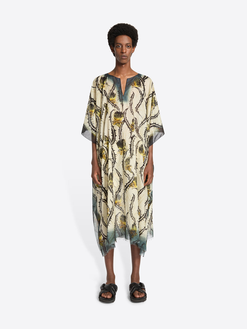 Printed kaftan