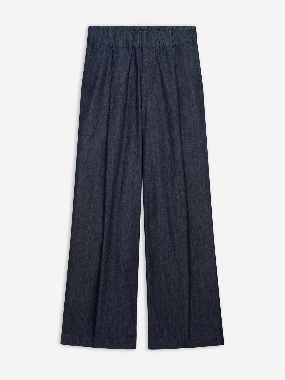 Pleated jeans