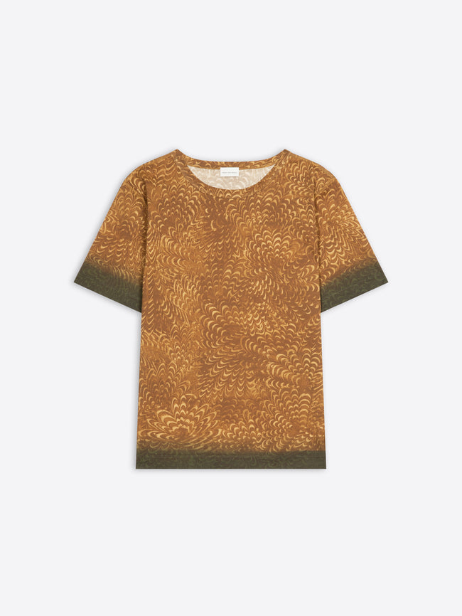 Printed cotton tee