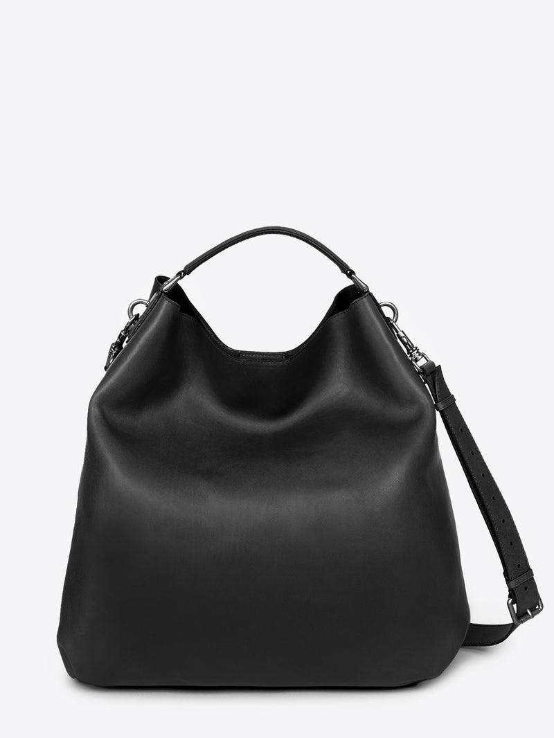 Leather tote