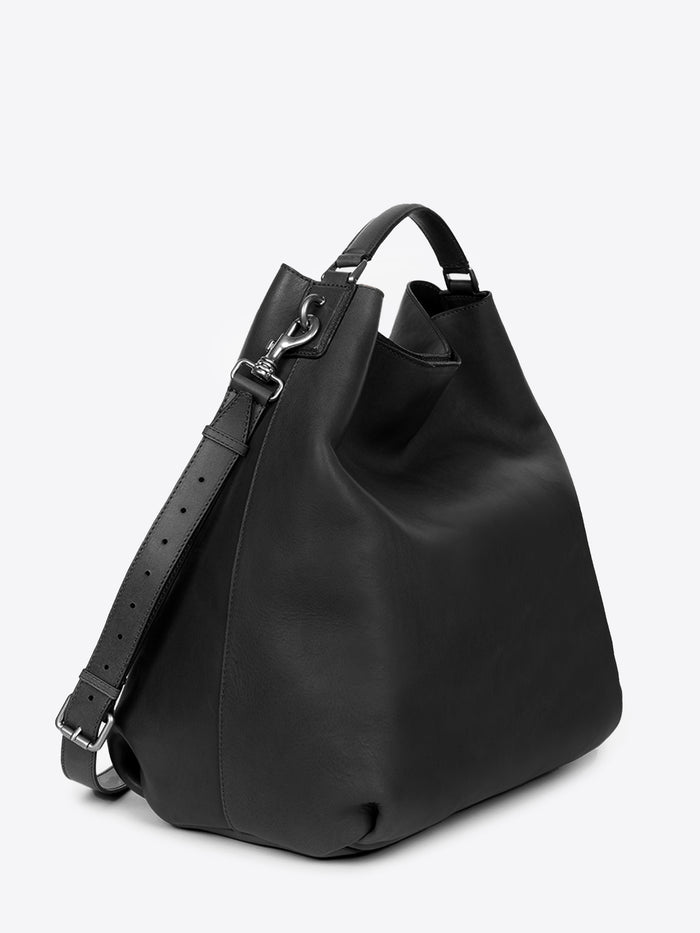 Leather tote