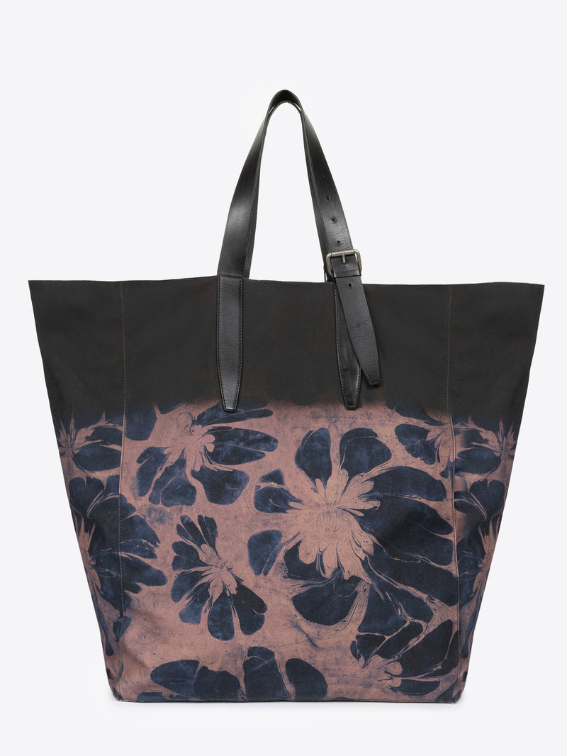 Large printed tote