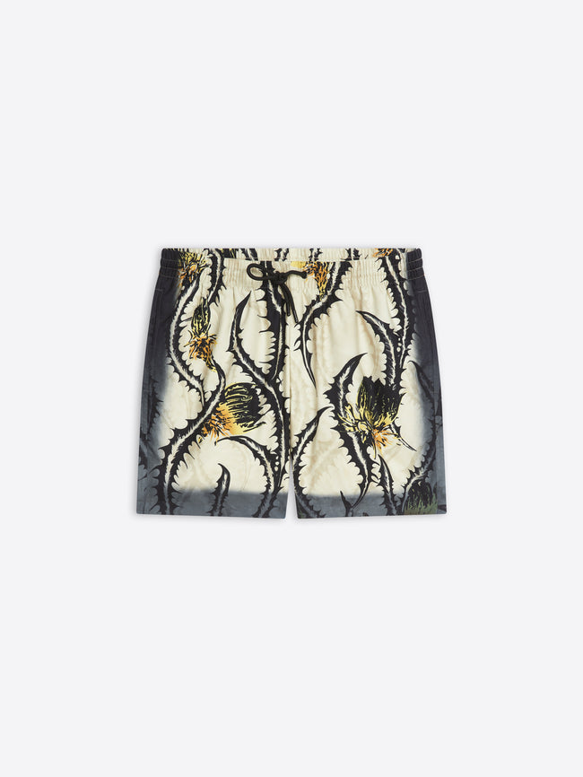 Printed swim shorts