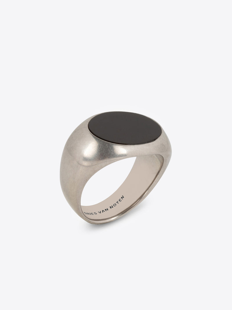 Stone signet ring