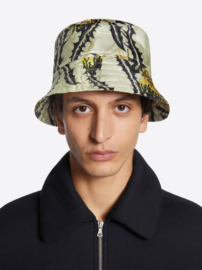 Printed bucket hat