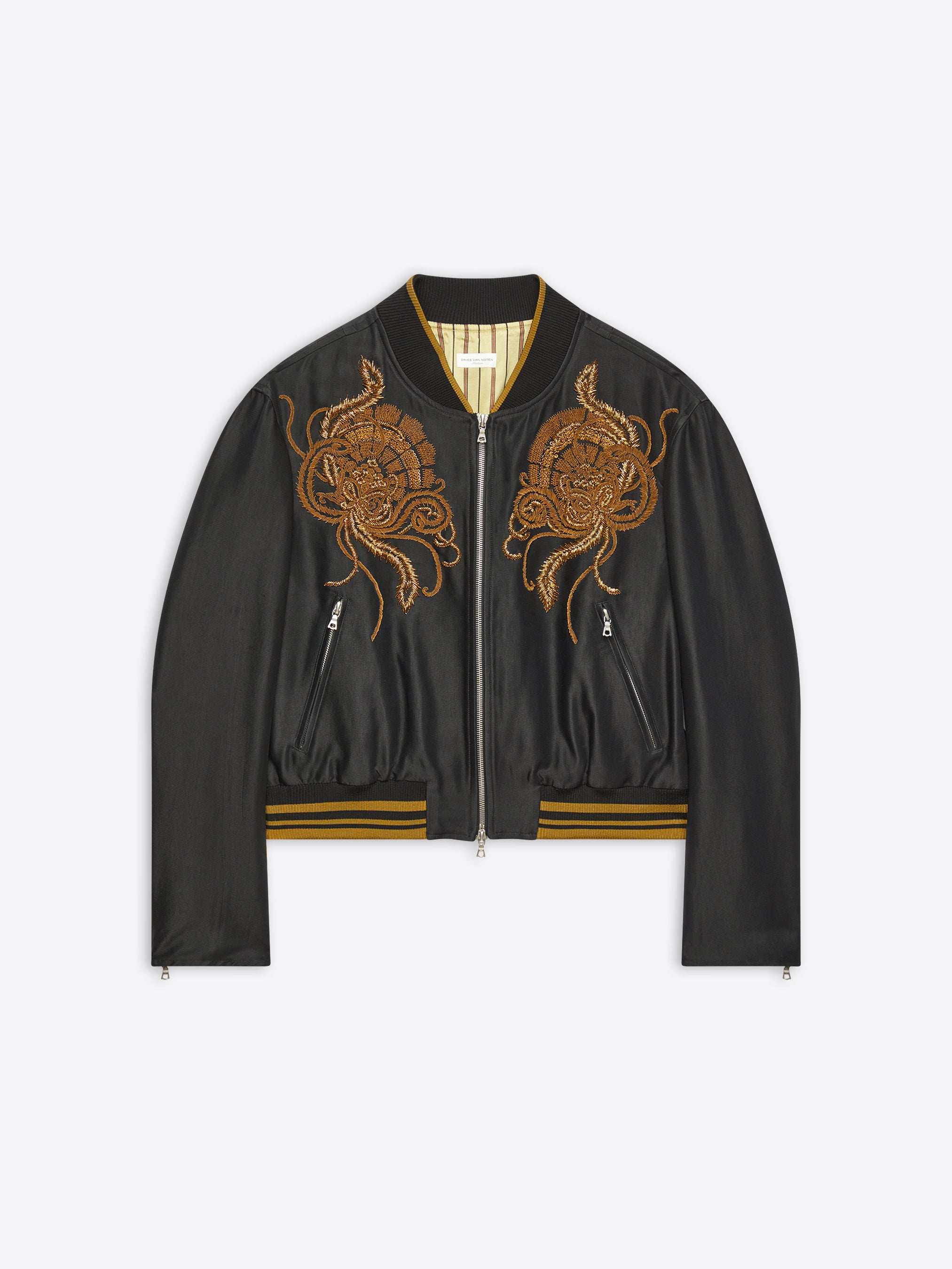 Embroidered bomber - Spring Summer Men | Dries Van Noten